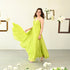 Fluorescent Green Long Dress